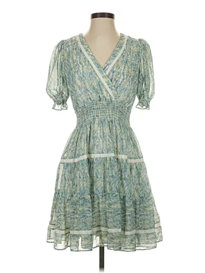 Pre-owned Taylor Casual Dress In Blue