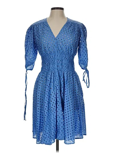 Pre-owned Taylor Casual Dress In Blue