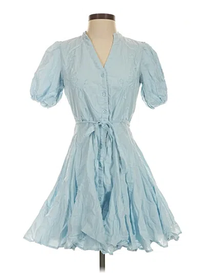 Pre-owned Taylor Casual Dress In Blue