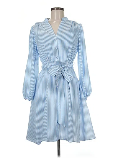 Pre-owned Taylor Casual Dress In Blue
