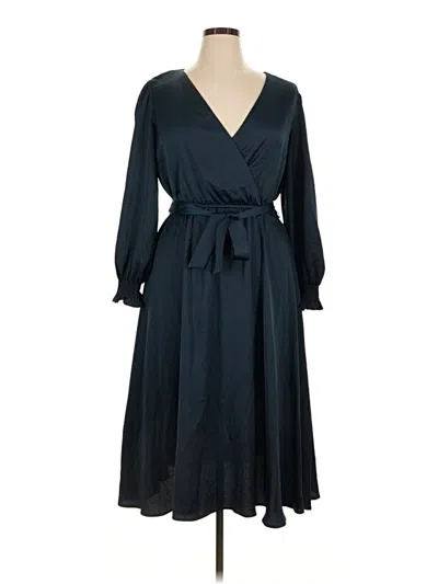 Pre-owned Taylor Casual Dress In Blue