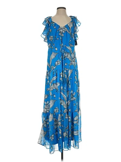 Pre-owned Taylor Casual Dress In Blue
