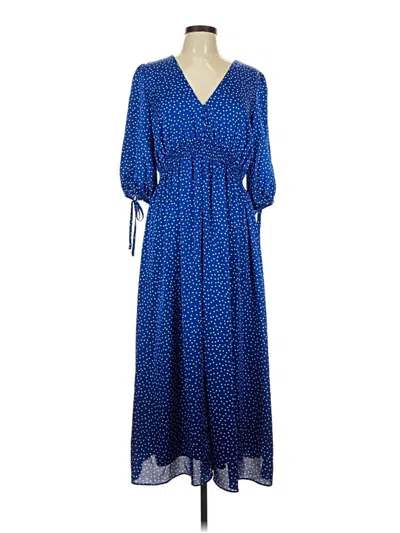 Pre-owned Taylor Casual Dress In Blue