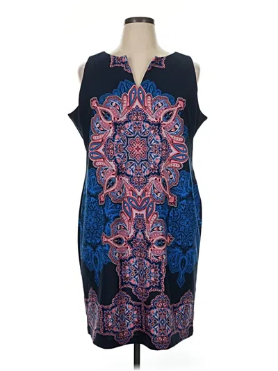 Pre-owned Taylor Casual Dress In Blue