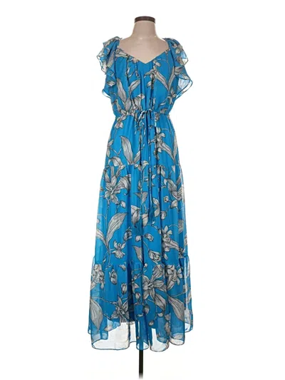 Pre-owned Taylor Casual Dress In Blue