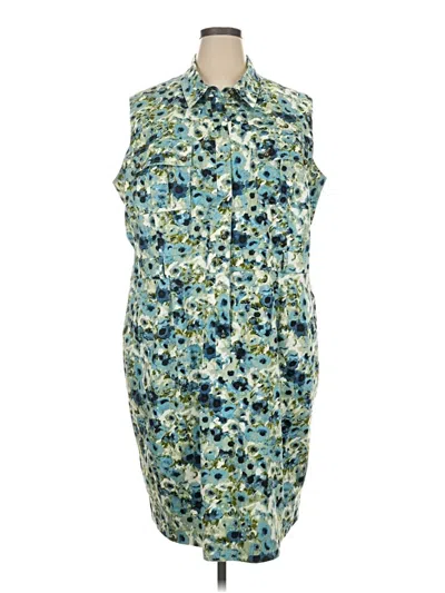 Pre-owned Taylor Casual Dress In Blue