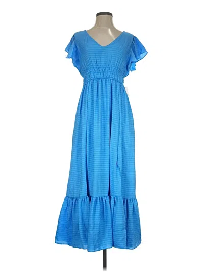 Taylor Casual Dress In Blue