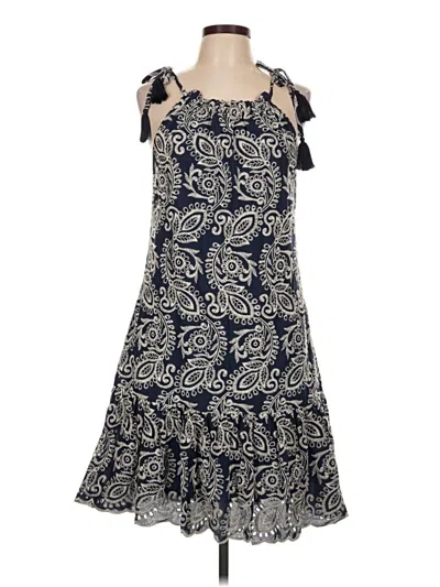 Pre-owned Taylor Casual Dress In Blue