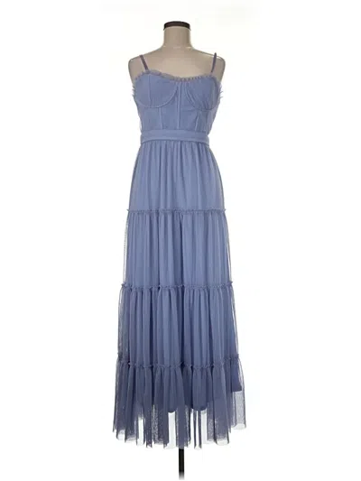 Pre-owned Taylor Casual Dress In Blue