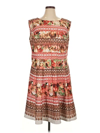 Pre-owned Taylor Casual Dress In Brown