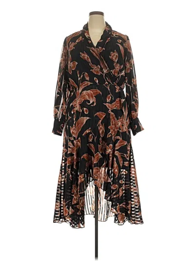 Pre-owned Taylor Casual Dress In Brown