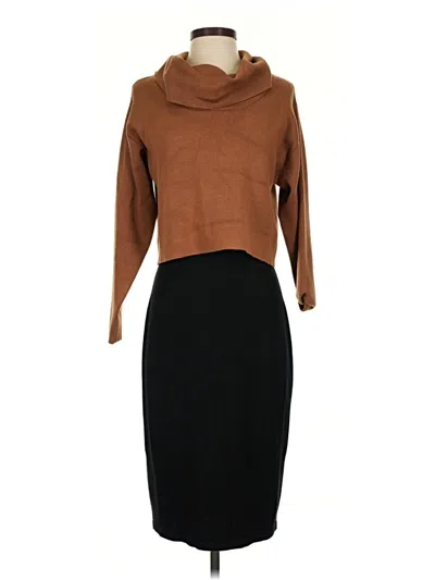 Pre-owned Taylor Casual Dress In Brown