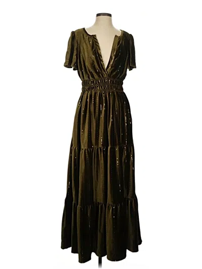 Pre-owned Taylor Casual Dress In Brown