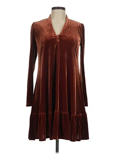 Pre-owned Taylor Casual Dress In Brown