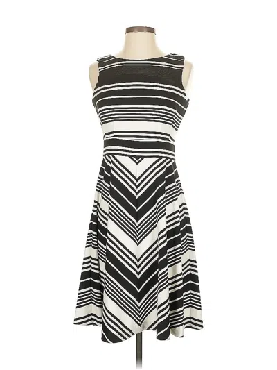 Pre-owned Taylor Casual Dress In Gray