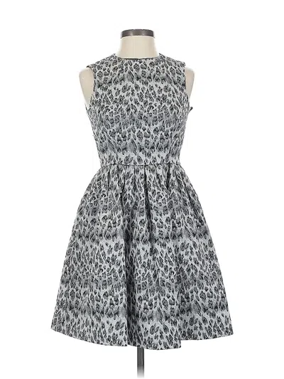 Pre-owned Taylor Casual Dress In Gray