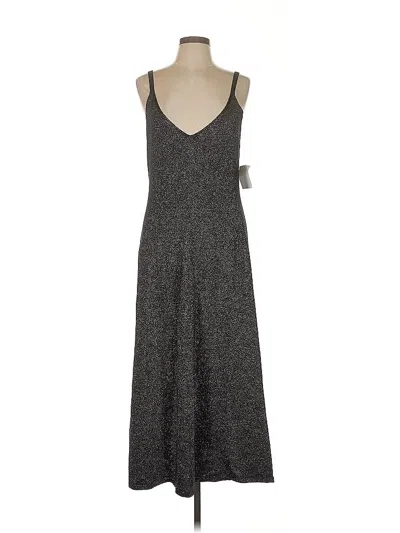 Pre-owned Taylor Casual Dress In Gray