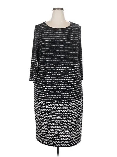 Pre-owned Taylor Casual Dress In Gray