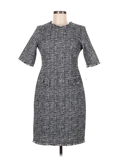 Pre-owned Taylor Casual Dress In Gray