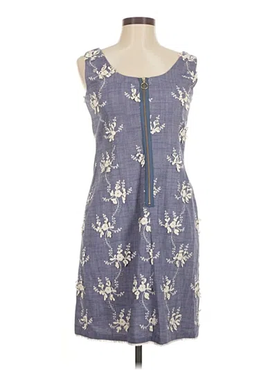 Pre-owned Taylor Casual Dress In Gray