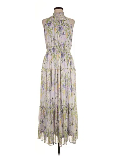 Pre-owned Taylor Casual Dress In Gray