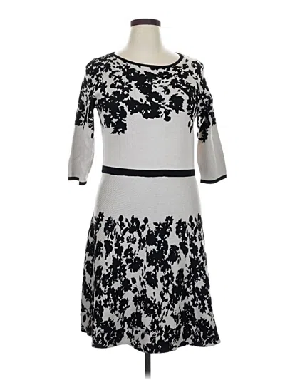 Pre-owned Taylor Casual Dress In Gray