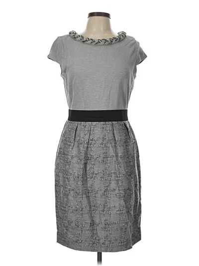 Pre-owned Taylor Casual Dress In Gray