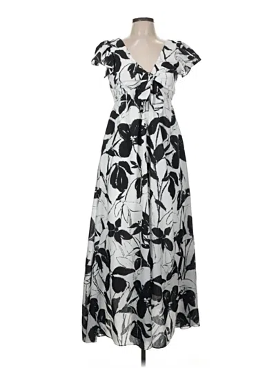 Pre-owned Taylor Casual Dress In Gray