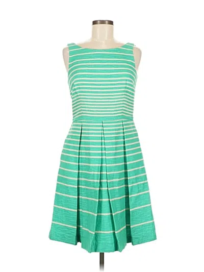 Pre-owned Taylor Casual Dress In Green