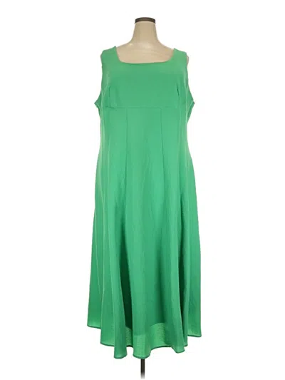 Pre-owned Taylor Casual Dress In Green