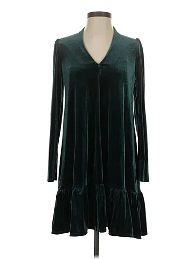 Pre-owned Taylor Casual Dress In Green