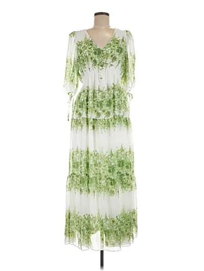 Pre-owned Taylor Casual Dress In Green