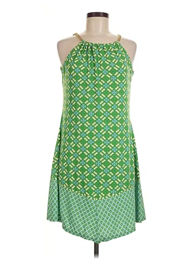 Pre-owned Taylor Casual Dress In Green