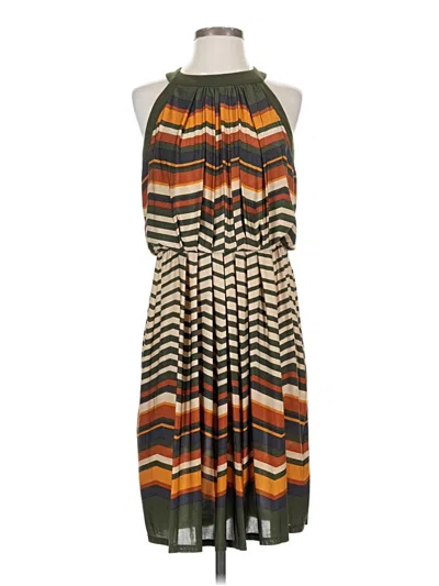 Pre-owned Taylor Casual Dress In Green