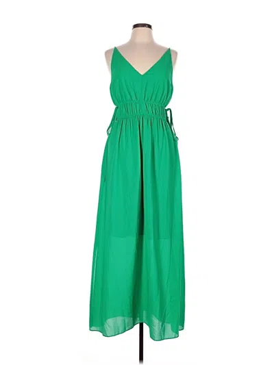 Pre-owned Taylor Casual Dress In Green