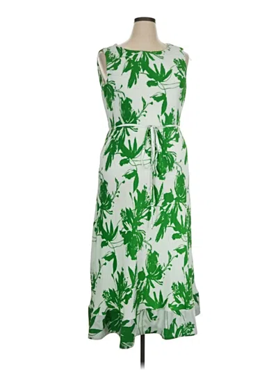 Pre-owned Taylor Casual Dress In Green