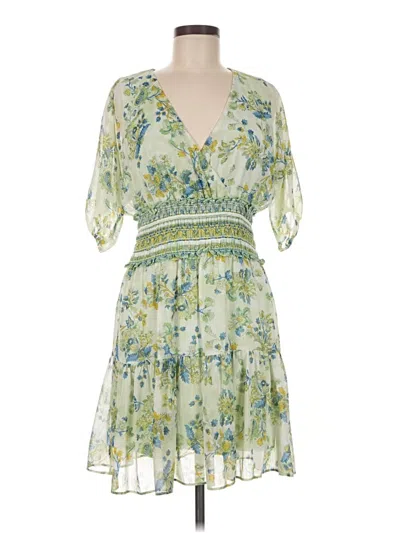Pre-owned Taylor Casual Dress In Green