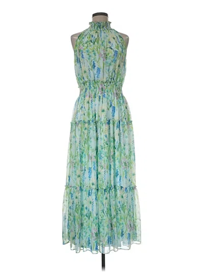 Pre-owned Taylor Casual Dress In Green