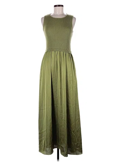 Pre-owned Taylor Casual Dress In Green