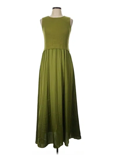 Pre-owned Taylor Casual Dress In Green
