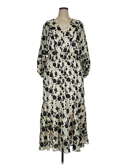 Pre-owned Taylor Casual Dress In Ivory