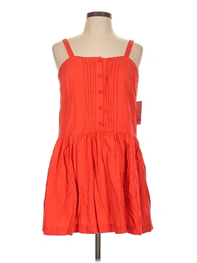 Pre-owned Taylor Casual Dress In Orange