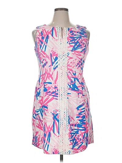 Pre-owned Taylor Casual Dress In Pink