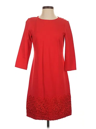 Pre-owned Taylor Casual Dress In Red