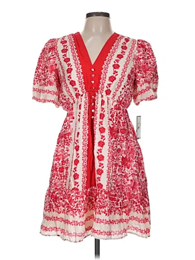 Pre-owned Taylor Casual Dress In Red
