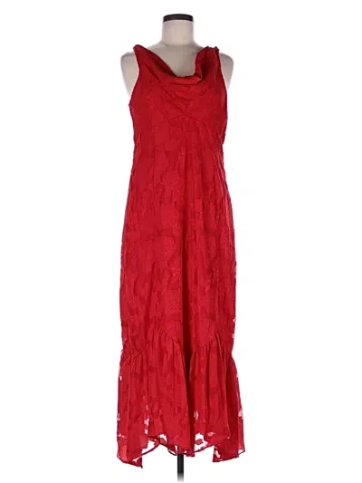 Pre-owned Taylor Casual Dress In Red