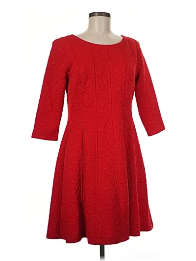 Pre-owned Taylor Casual Dress In Red