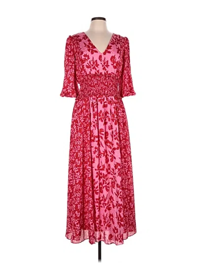 Pre-owned Taylor Casual Dress In Red