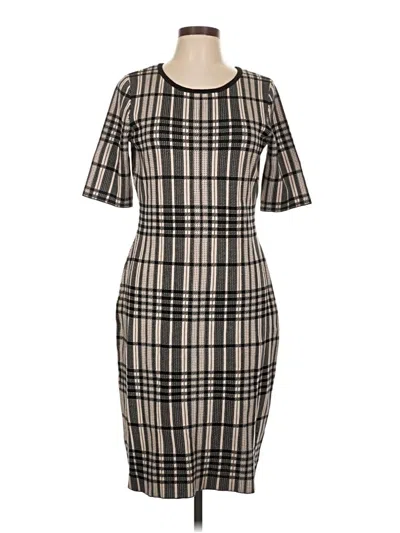 Pre-owned Taylor Casual Dress In Tan