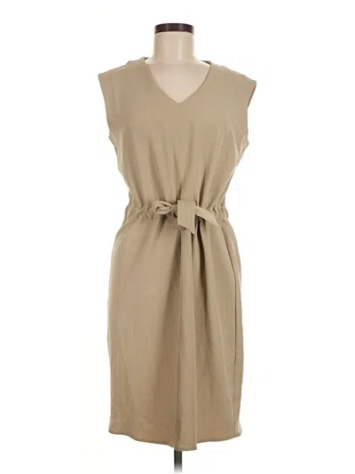 Pre-owned Taylor Casual Dress In Tan